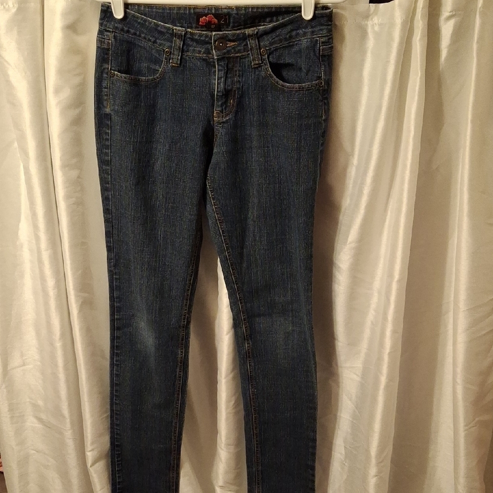 Rue21 Dark Blue Skinny Jeans 27